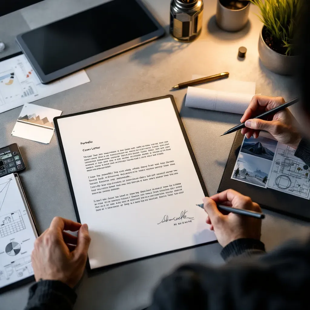 Cover image for Crafting an Exceptional Portfolio Cover Letter: Examples and Best Practices