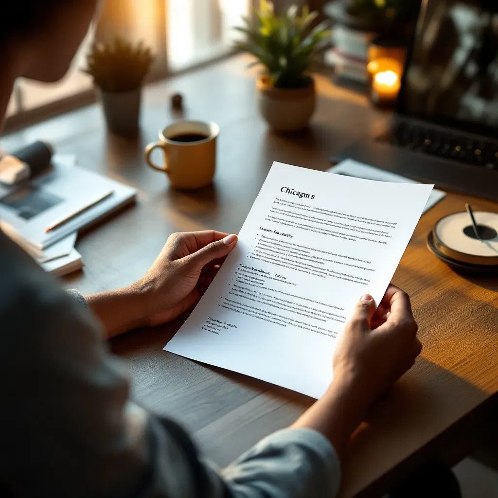 Cover image for Die Chicago Lebenslauf Vorlage: Ein professionelles Format für Ihre Bewerbung