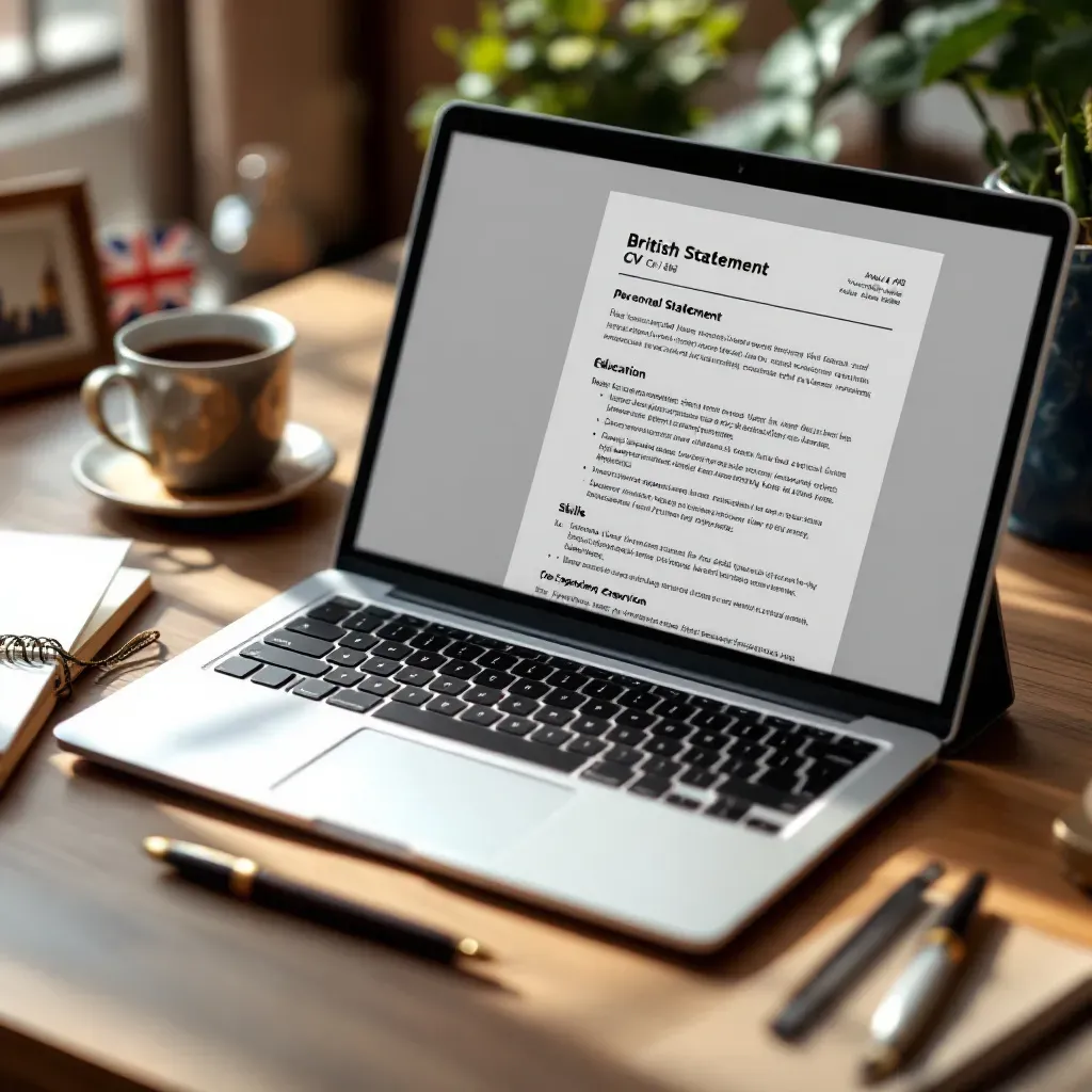 Cover image for Exemples de CV Britannique Professionnel en PDF : Guide Complet