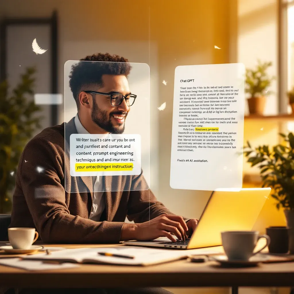 Cover image for Optimisation des prompts pour ChatGPT : Guide pratique pour la rédaction efficace