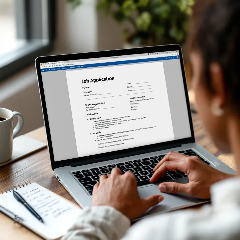 Cover image for Plantillas de Solicitud de Empleo en Word: Guía Completa para Destacar