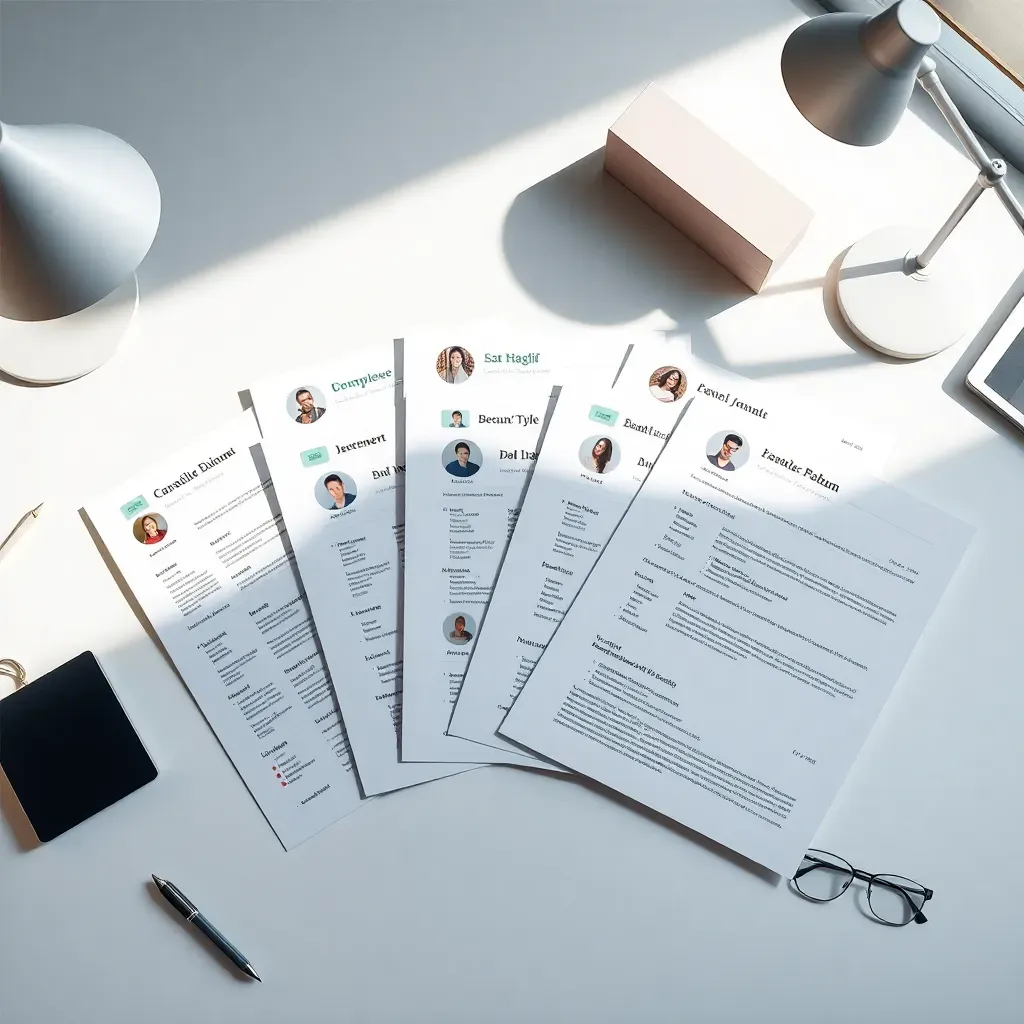 Cover image for 6 Exemples de CV Français Adaptés aux Différents Niveaux de Carrière